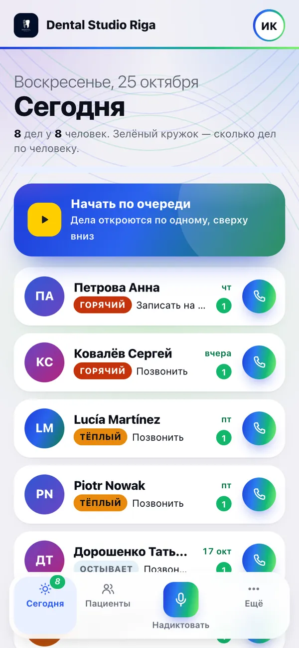 «Сегодня»: кому звонить и в каком порядке